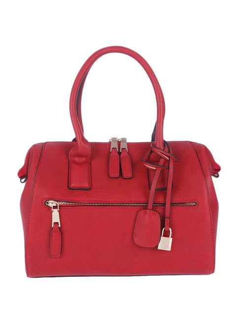 red leatherette handbag - 13117131 - Very Small Image - 1
