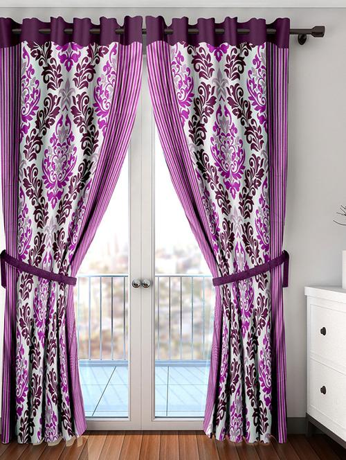 cortina new premium set of 2 door curtain - 13118368 - Very Small Image - 1