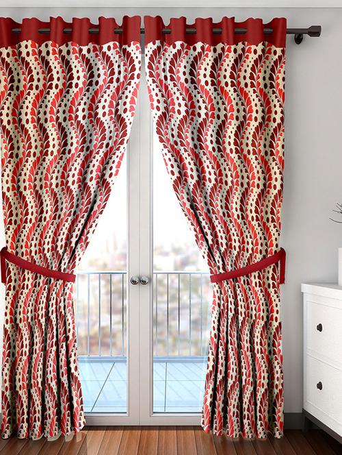 cortina new premium set of 2 door curtain - 13118378 - Very Small Image - 1