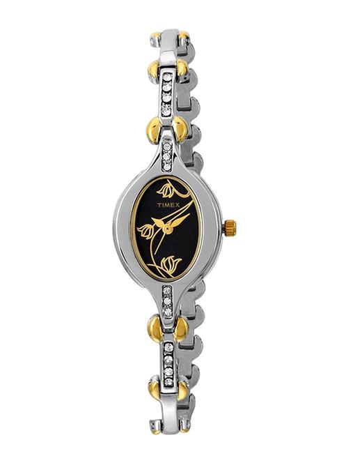 timex classics analog black dial women's watch - m303 - 13120966 - Very Small Image - 1