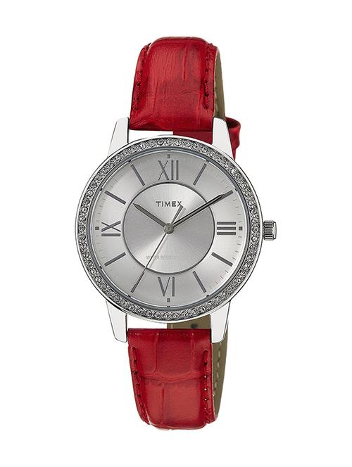 timex fashion analog silver dial women's watch - tw000y804 - 13121014 - Very Small Image - 1