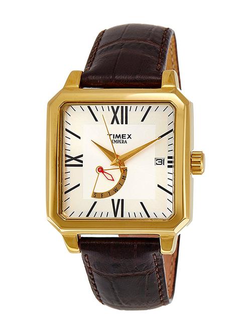 timex empera retrograde analog silver dial men's watch - ti000o70000 - 13121184 - Very Small Image - 1