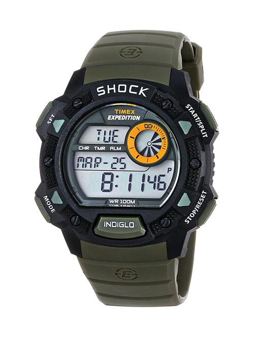 timex shock digital grey dial men's watch - t49975 - 13121218 - Very Small Image - 1