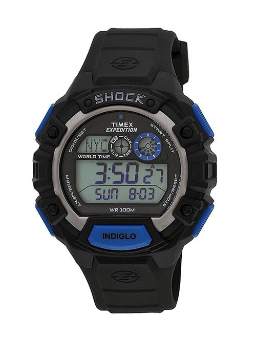 timex shock digital black dial men's watch - tw4b004006s - 13121230 - Very Small Image - 1