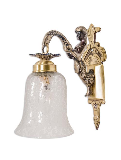 fos lighting mermaid single embossed wall light - 13125100 - Very Small Image - 1