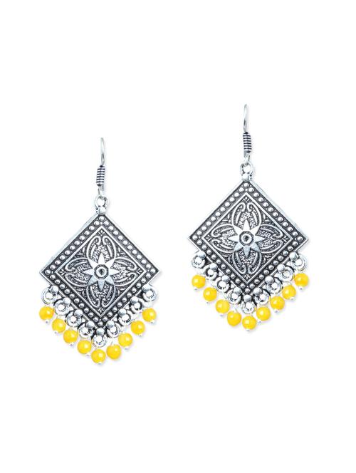 yellow drop earrings - 13128444 - Very Small Image - 1