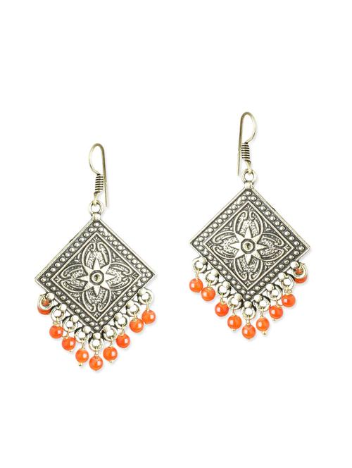 orange drop earrings - 13128448 - Very Small Image - 1