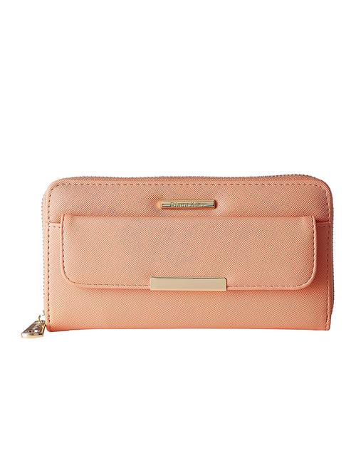 pink leatherette clutch - 13128530 - Very Small Image - 1