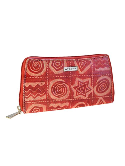 red leather clutch - 13129092 - Very Small Image - 1