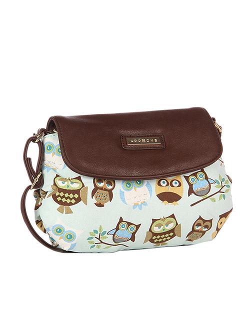 blue leatherette sling bag - 13132467 - Very Small Image - 1