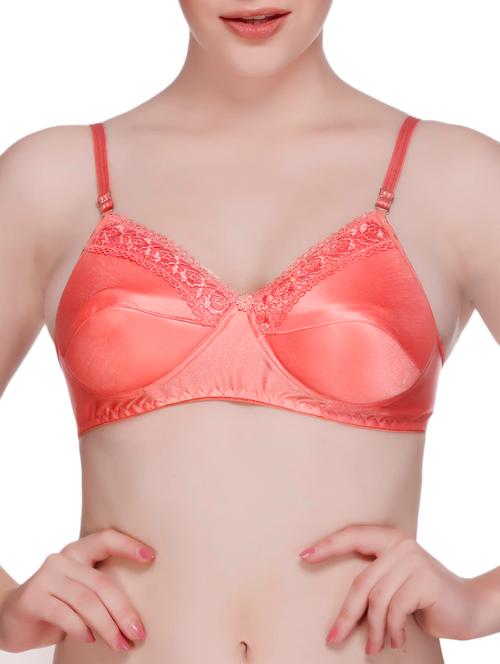 floral patch lace detail bra - 13134208 - Very Small Image - 1