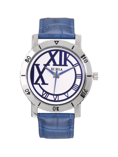 horra analog silver dial men's watch - hr816mls004 - 13135440 - Very Small Image - 1