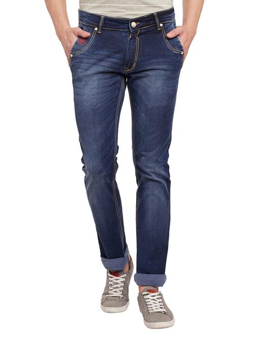 blue denim regular jean - 13135929 - Very Small Image - 1