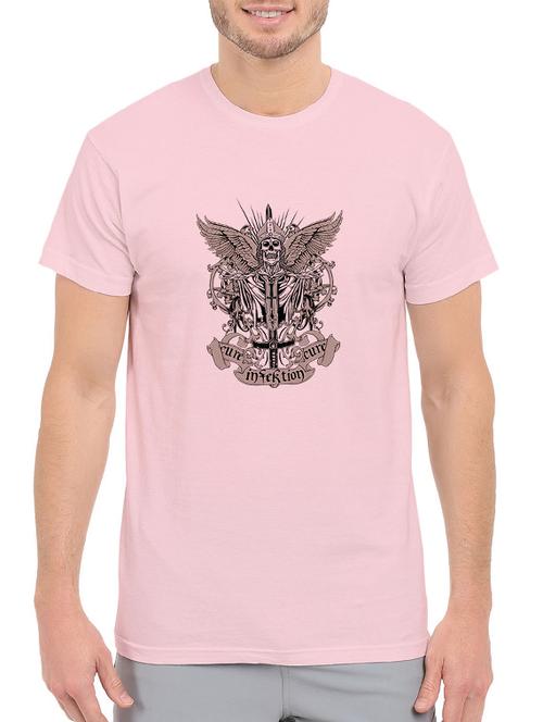 pink cotton printed t-shirt - 13139860 - Very Small Image - 1