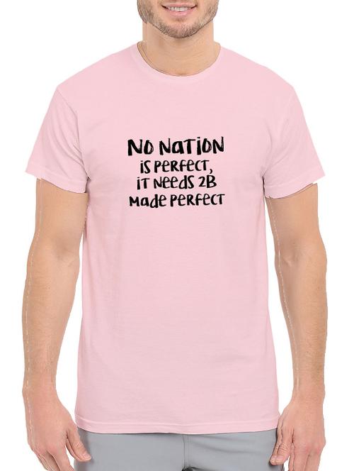 pink cotton printed t-shirt - 13140797 - Very Small Image - 1