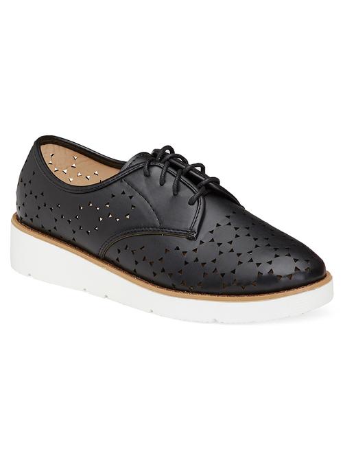 black pu sneakers - 13142931 - Very Small Image - 1