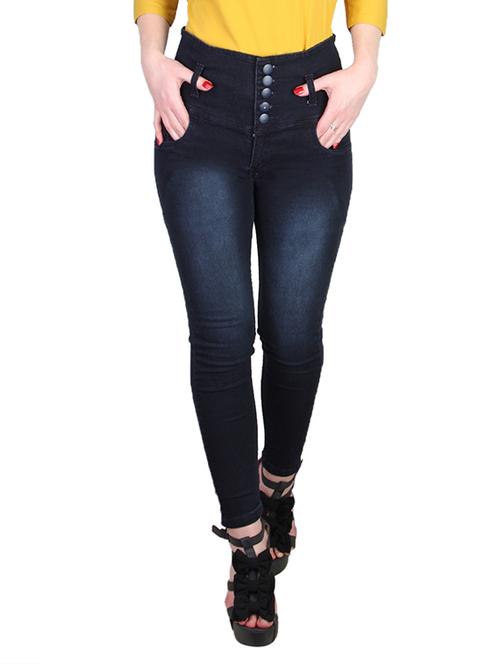 navy blue denim jeans - 13146961 - Very Small Image - 1