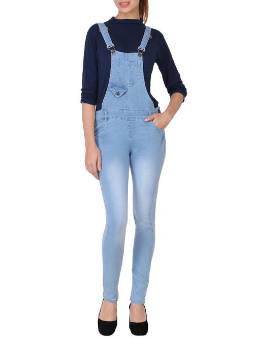 light blue denim jumpsuit - 13147641 - Very Small Image - 1
