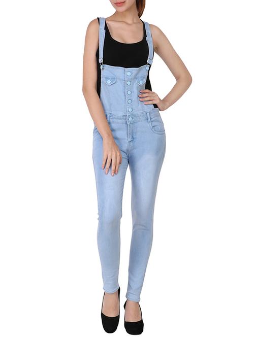 light blue denim jumpsuit - 13147642 - Very Small Image - 1
