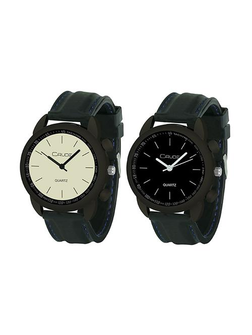 cool combo of 2 analog watches - rg565 for man's and boy's - 13149257 - Very Small Image - 1