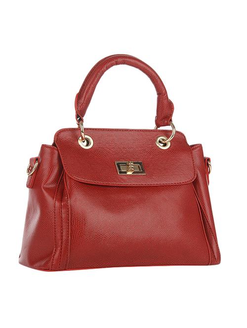 red leatherette handbag - 13149373 - Very Small Image - 1