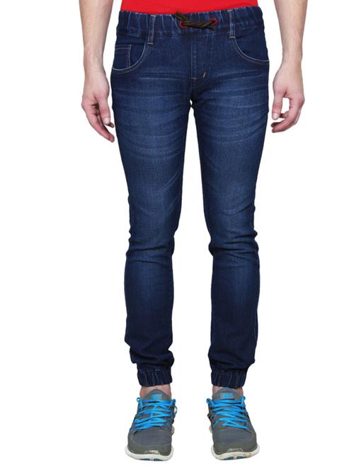 blue denim jogger - 13151656 - Very Small Image - 1