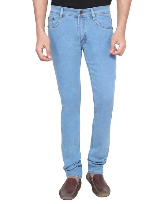 blue denim plain jeans - 13151693 - Very Small Image - 1