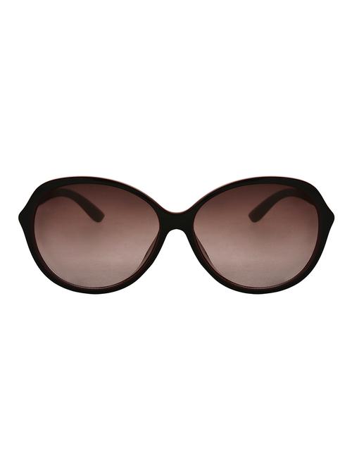 zyaden black & red oval sunglasses for women 348 - 13153088 - Very Small Image - 1
