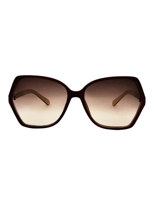 zyaden red & orange oversized sunglasses for women 357 - 13153097 - Very Small Image - 1