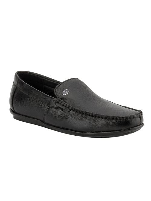 black Leather slip on loafer - 13157857 - Very Small Image - 1
