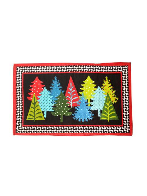 home candy christmas tree printed door mat - 13159902 - Very Small Image - 1