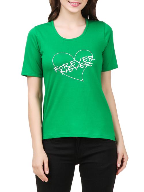 quirky text solid tee - 13161233 - Very Small Image - 1