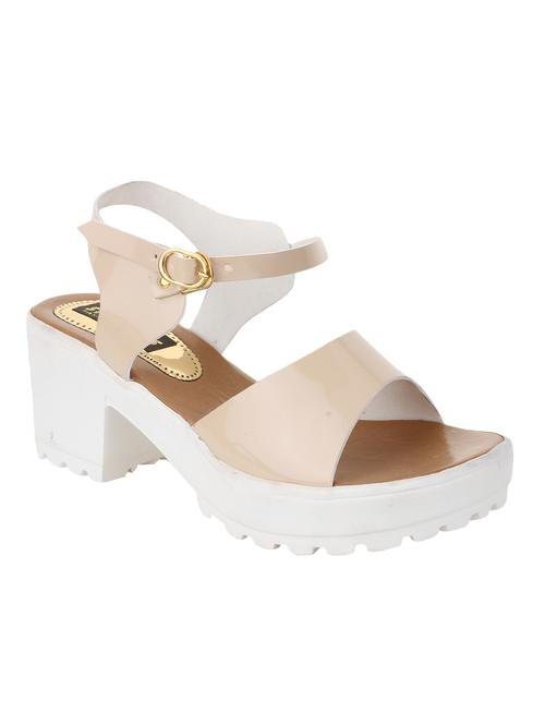 nude ankle strap sandal - 13163686 - Very Small Image - 1
