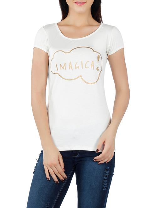 white cotton regular tshirt - 13169823 - Very Small Image - 1