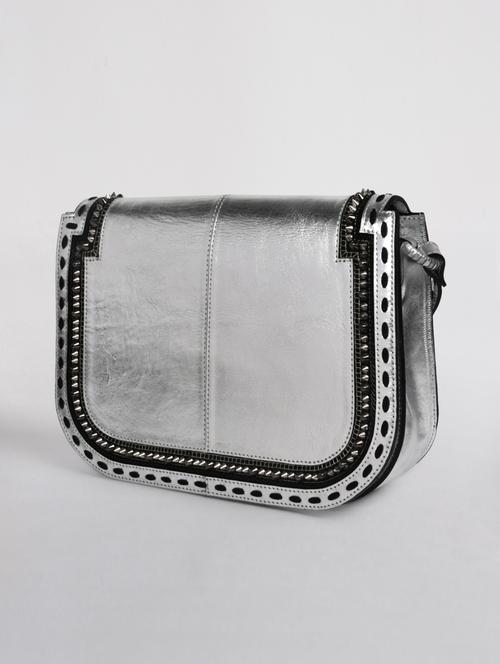 Silver embellished sling bag - 1317026 - Very Small Image - 1