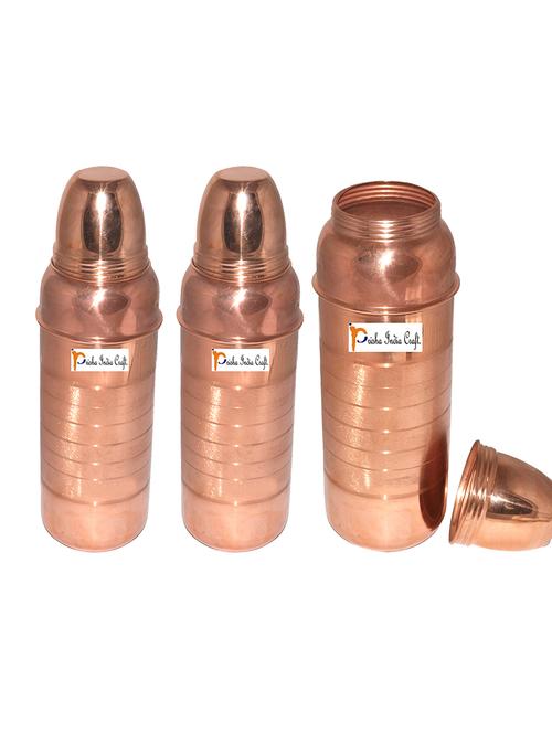 copper water bottle by prisha - 13174135 - Very Small Image - 1