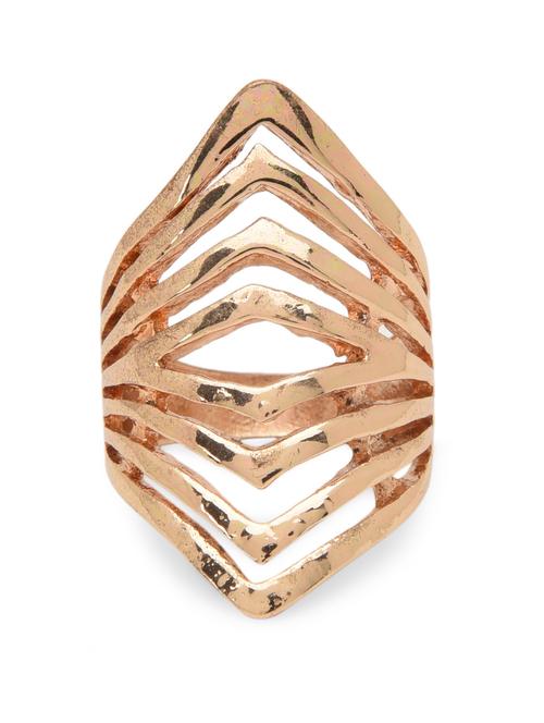 gold multi layered metallic ring - 1317706 - Very Small Image - 1