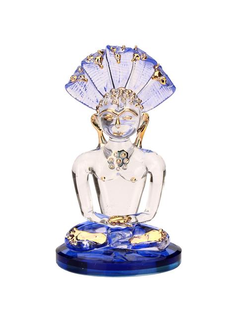 somil peaceful quite meditating mahaveera showpiece idol - 13177991 - Very Small Image - 1