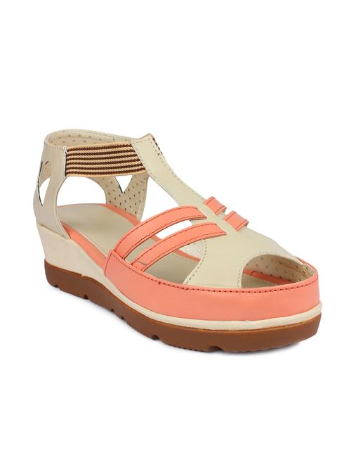 beige closed back wedge - 13178053 - Very Small Image - 1