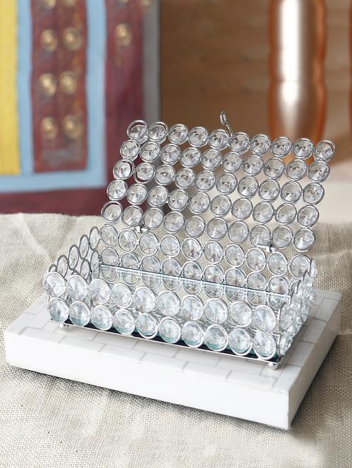 anasa decor crystal jewellery box - 13178187 - Very Small Image - 1