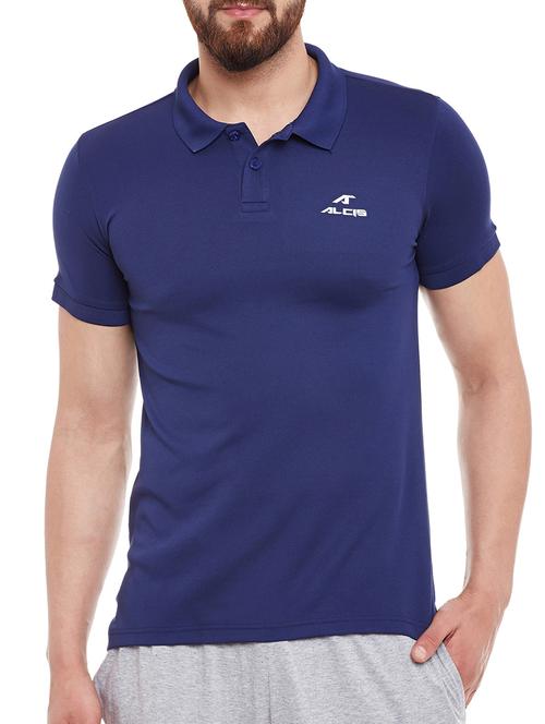 navy blue polyester tshirt - 13185430 - Very Small Image - 1