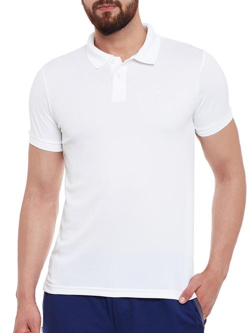 white polyester tshirt - 13185434 - Very Small Image - 1