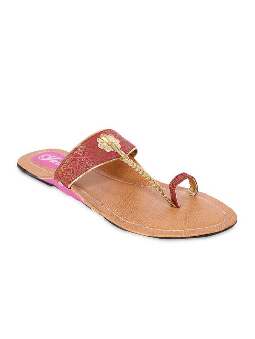 multicolored faux leather sandals - 1318564 - Very Small Image - 1