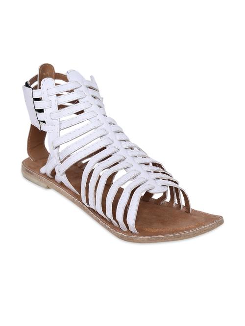 multicolored faux leather sandals - 1318568 - Very Small Image - 1