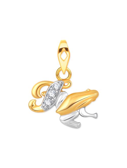gold metal pendant - 13193822 - Very Small Image - 1