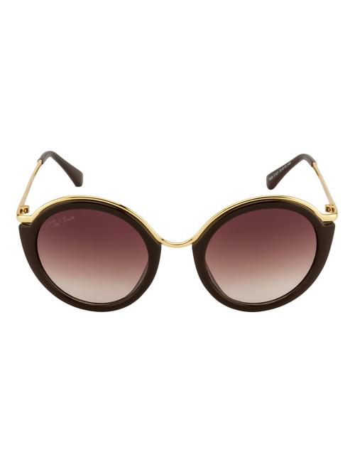 ted smith round women sunglasses (ts-7909/s_c121) - 13196220 - Very Small Image - 1