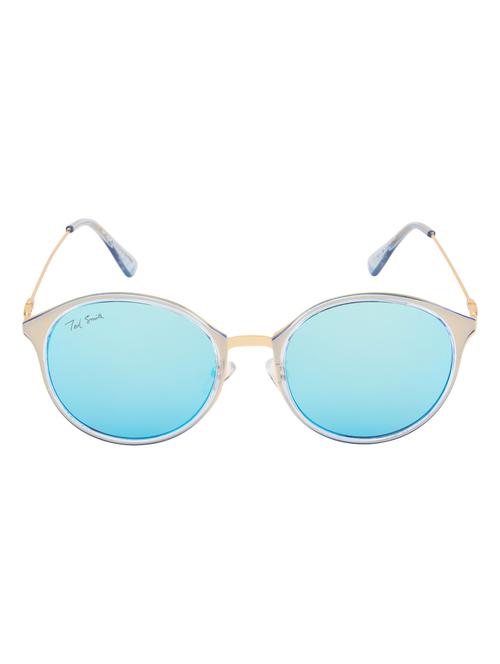 ted smith round women sunglasses (ts-79128/s_c92) - 13196238 - Very Small Image - 1