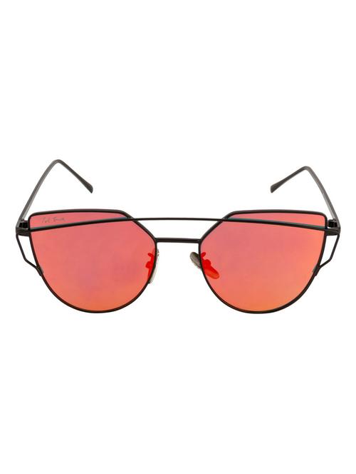 ted smith cat eye women sunglasses (ts-808/s_blk/red) - 13196295 - Very Small Image - 1