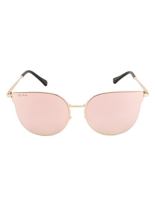 ted smith cat eye women sunglasses (ts-86010/s_gld/pink) - 13196301 - Very Small Image - 1
