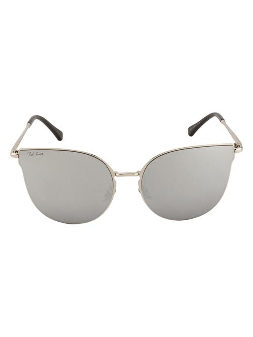 ted smith cat eye women sunglasses (ts-86010/s_sil) - 13196302 - Very Small Image - 1